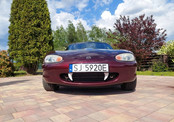 Mazda MX-5 cena 28000 przebieg: 184673, rok produkcji 2000 z Jaworzno małe 497
